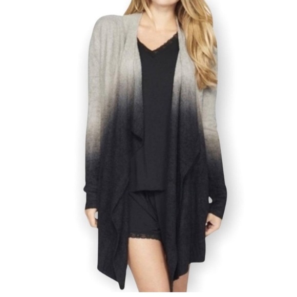 Barefoot Dreams Cozy Chic Lite Calypso Wrap Cardigan - Picture 6 of 6